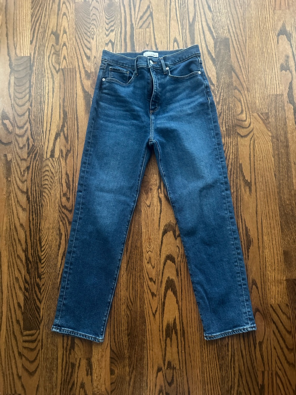 Classic Dark Blue Women's Slim Jeans